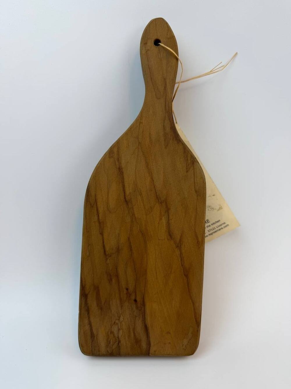 Legno e Mare Olive Wood Serving Board Italy Rustic Kitchen Paddle